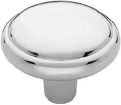 Liberty 1-1/4" Domed Top Round Knob Polished Chrome