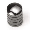 5/8" Delano Cylinder Knob Black Nickel