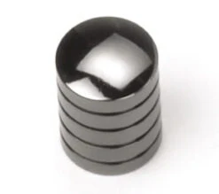 5/8" Delano Cylinder Knob Black Nickel