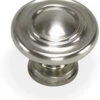 1-3/8" Nantucket Knob Satin Pewter