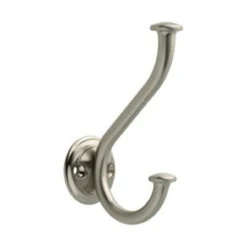 Liberty (5-pack) Cirqeu Double Coat Hook Satin Nickel