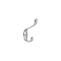 Liberty 3" Heavy Duty Coat And Hat Hook Polished Chrome