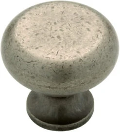 Liberty 1-1/4" Avante Knob Tumbled Pewter