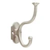 Liberty Curved Arch Coat And Hat Hook Satin Nickel
