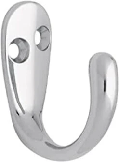 Liberty Single Prong Robe Hook - Polished Chome