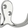 Liberty Chrome Double Prong Robe Hook