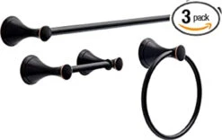 Liberty Carlisle 3-Piece Bath Hardware Set Oil Rubbed Bronze