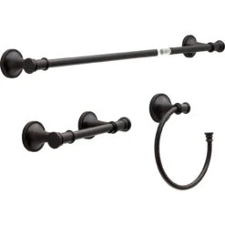Liberty Delta Grove Park 3-Piece Bath Hardware Set Venetian Bronze