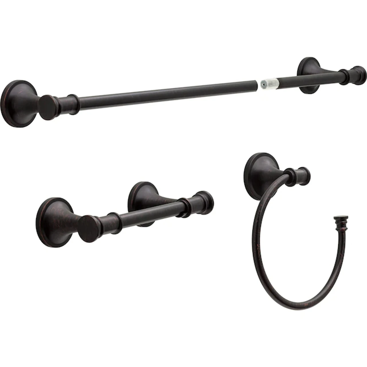 Liberty Delta Grove Park 3-Piece Bath Hardware Set Venetian Bronze 1 Liberty Delta Grove Park 3-Piece Bath Hardware Set Venetian Bronze