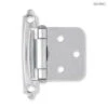 Liberty Single Variable Overlay Chrome Hinge Self Closing
