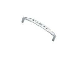 3-3/4" Cut Out Design Pull Polished Chrome