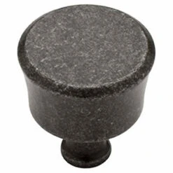 Liberty 1-1/4" Cylinder Knob Old World Pewter