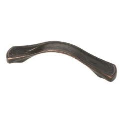 3" Or 3-3/4" Dual Mount Vingette Design Pull Venetian Bronze