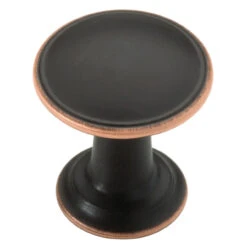Liberty 1" Nautical Knob Bronze With Copper Highlights
