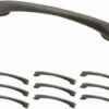 (10-pack) 4" Builder Fashion Maenza Pull Soft Iron