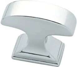 Liberty 1-3/8" Classic Edge Knob Polished Chrome