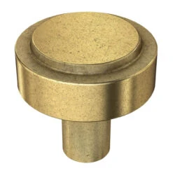 Liberty 1-1/4" Soft Industrial Round Knob Bedford Brass