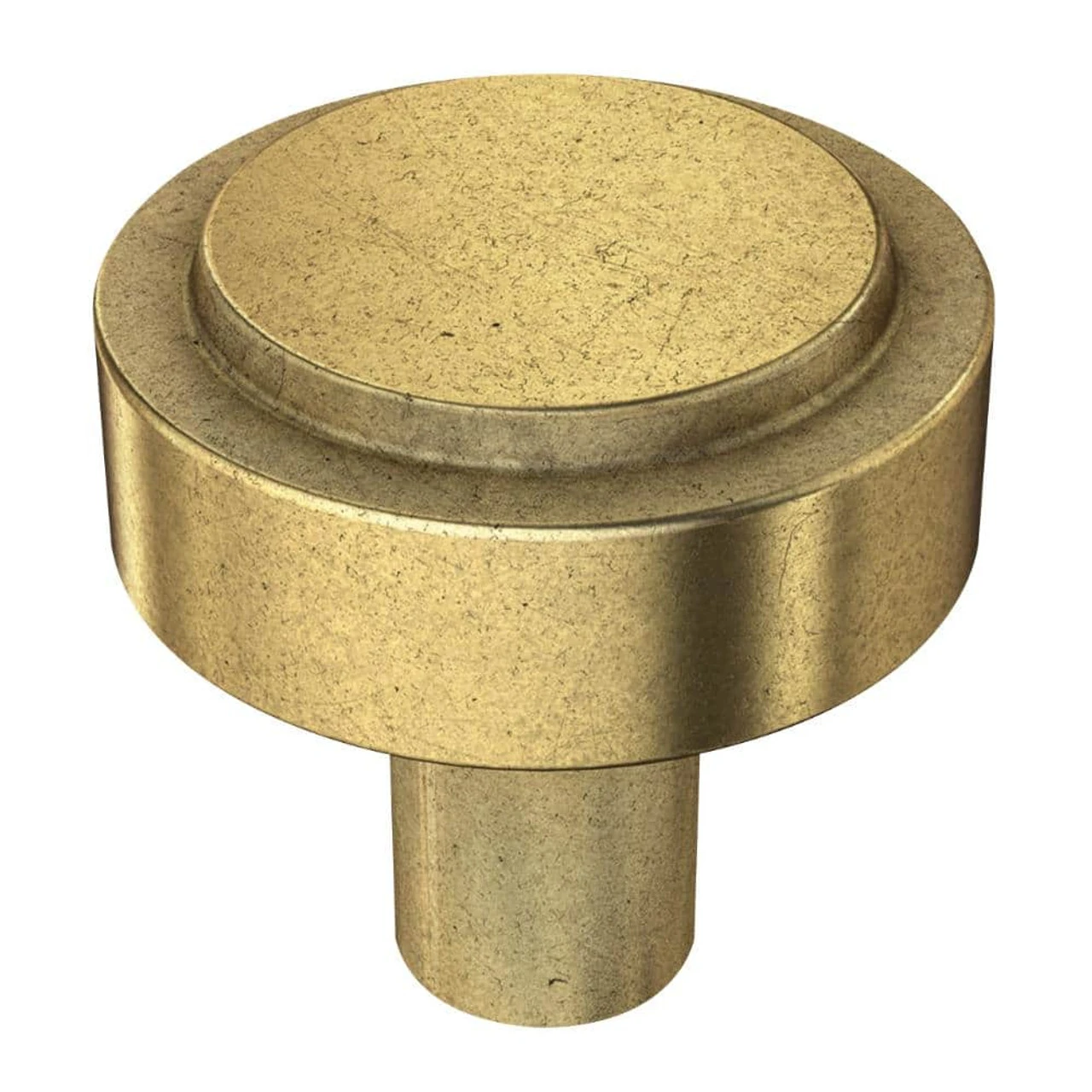 Liberty 1-1/4" Soft Industrial Round Knob Bedford Brass 1 Liberty 1-1/4" Soft Industrial Round Knob Bedford Brass