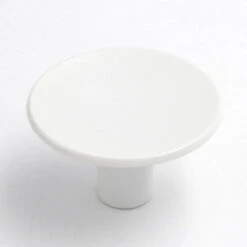Liberty 1-1/2" Flared Knob White
