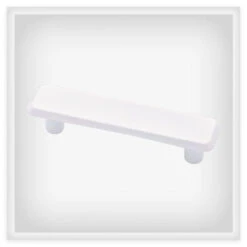 Liberty 3" Flared Pull Glossy White Finish