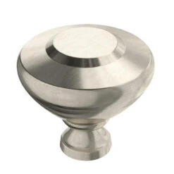 Liberty 1-1/3" Soft Beveled Knob Satin Nickel