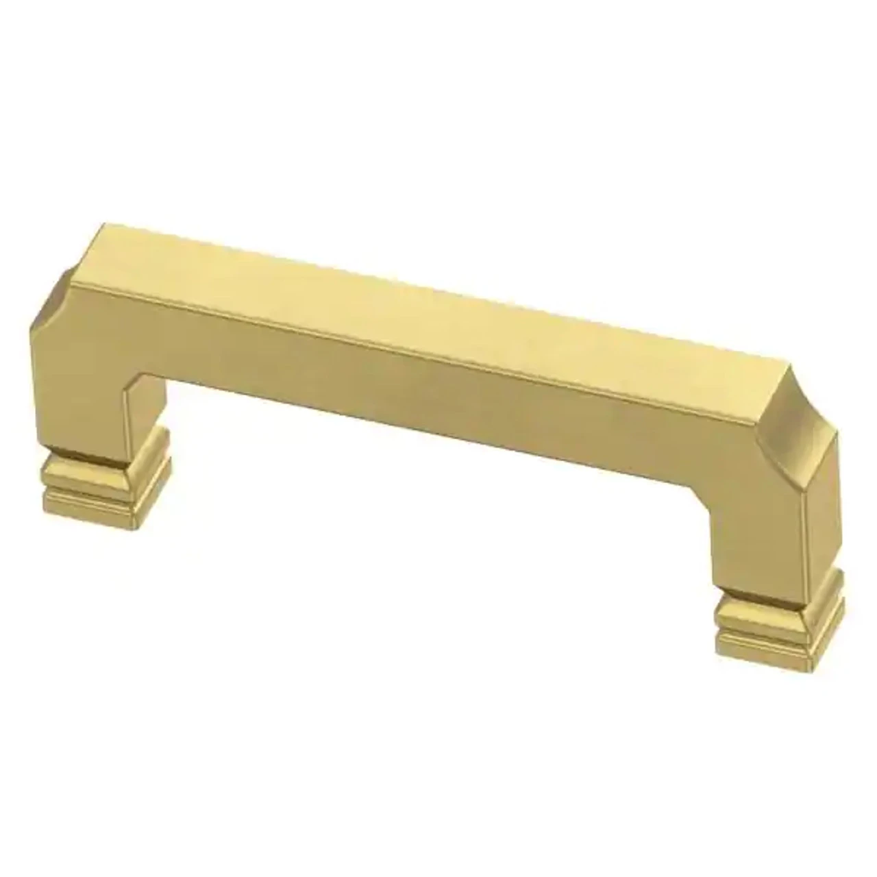 Liberty 3" Notched Pull Bayview Brass 1 Liberty 3" Notched Pull Bayview Brass