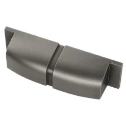 Liberty 3" Warm Industrial Cup Pull Heirloom Silver