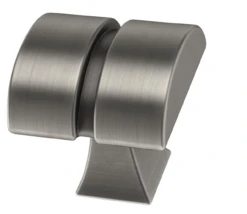 Liberty 1-1/8" Warm Industrial Square Knob Heirloom Silver