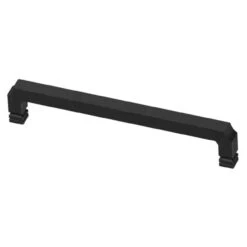 Liberty 6-5/16" Notched Pull Flat Black