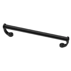 Liberty 6-5/16" Rustic Farmhouse Pull Flat Black