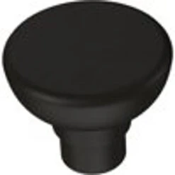 Liberty 1-1/4" Industrial Trunk Knob Flat Black