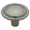 Liberty (10-Pack) 1-1/4" Top Ring Round Knob Antique Iron