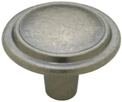 Liberty (2-Pack) 1-1/4" Top Ring Knob Antique Iron