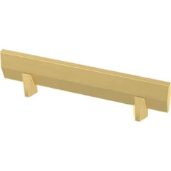 (10-pack) 3" Gathered Blade Pull Bayview Brass