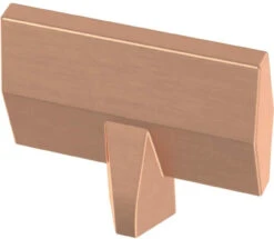 1-7/16" Gathered Blade Knob 10-pack Brushed Copper