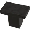 Liberty 1-1/4" Modern Hammered Knob Flat Black