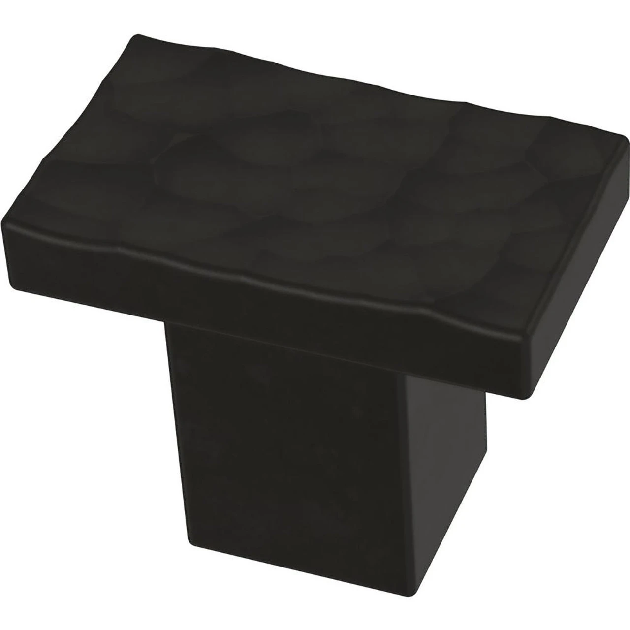 Liberty 1-1/4" Modern Hammered Knob Flat Black 1 Liberty 1-1/4" Modern Hammered Knob Flat Black