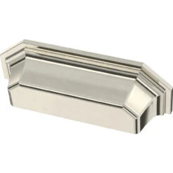 Liberty 3" Facted Cup Pull Polished Nickel