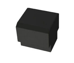 Liberty 1" Tapered Edge Knob Flat Black