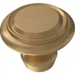 1-1/4" Classic Contour Knob Champagne Bronze