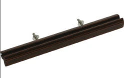 2" - 8-3/16" Adjustable Centers Classic Contour Pull Matte Bronze