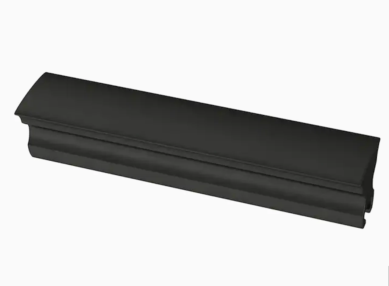 1"- 4" Adjustable Centers Casual Column Adjusta-Pull Flat Black 1 1"- 4" Adjustable Centers Casual Column Adjusta-Pull Flat Black