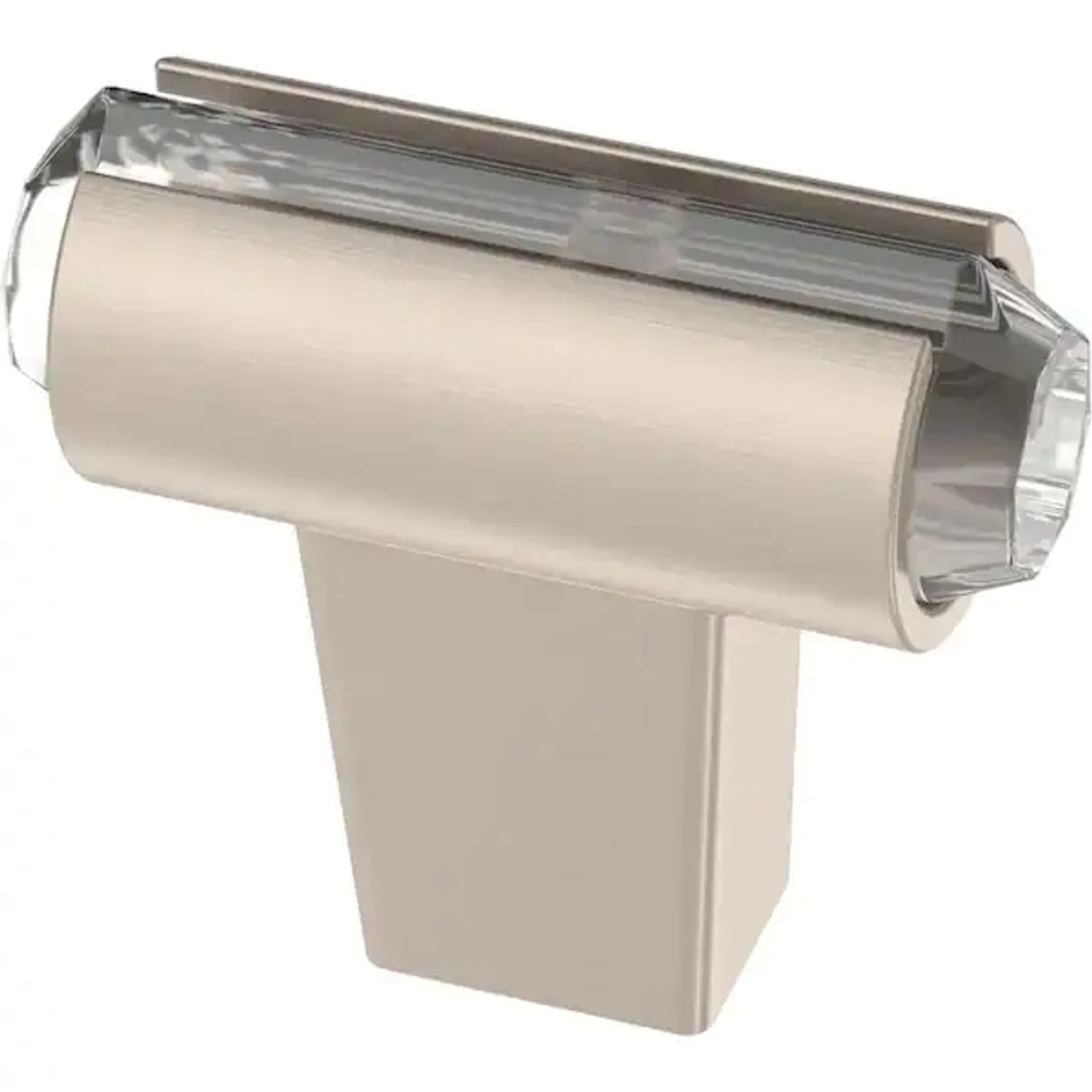 Liberty 1-7/16" Acrylic Accent Knob Satin Nickel 1 Liberty 1-7/16" Acrylic Accent Knob Satin Nickel