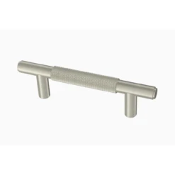 3" Knurled Bar Pull Stainless Steel