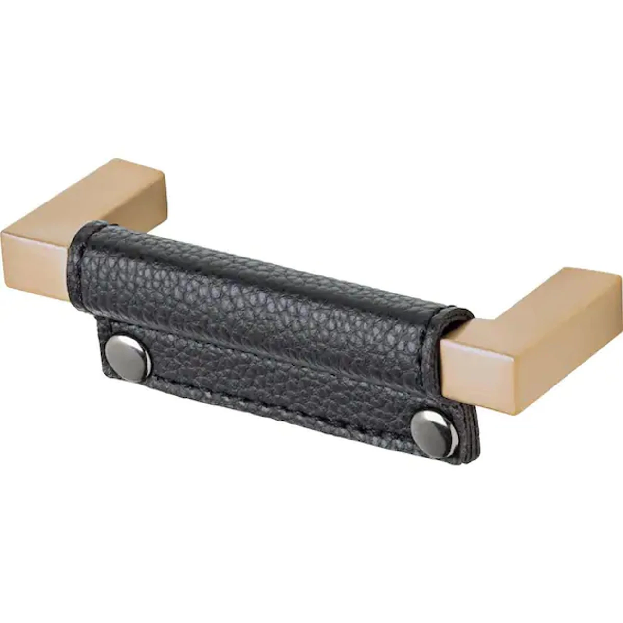 Liberty 3" Wrapped Leather Pull Champange Bronze 1 Liberty 3" Wrapped Leather Pull Champange Bronze