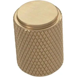 Liberty 11/16" Knurled Round Knob Champagne Bronze