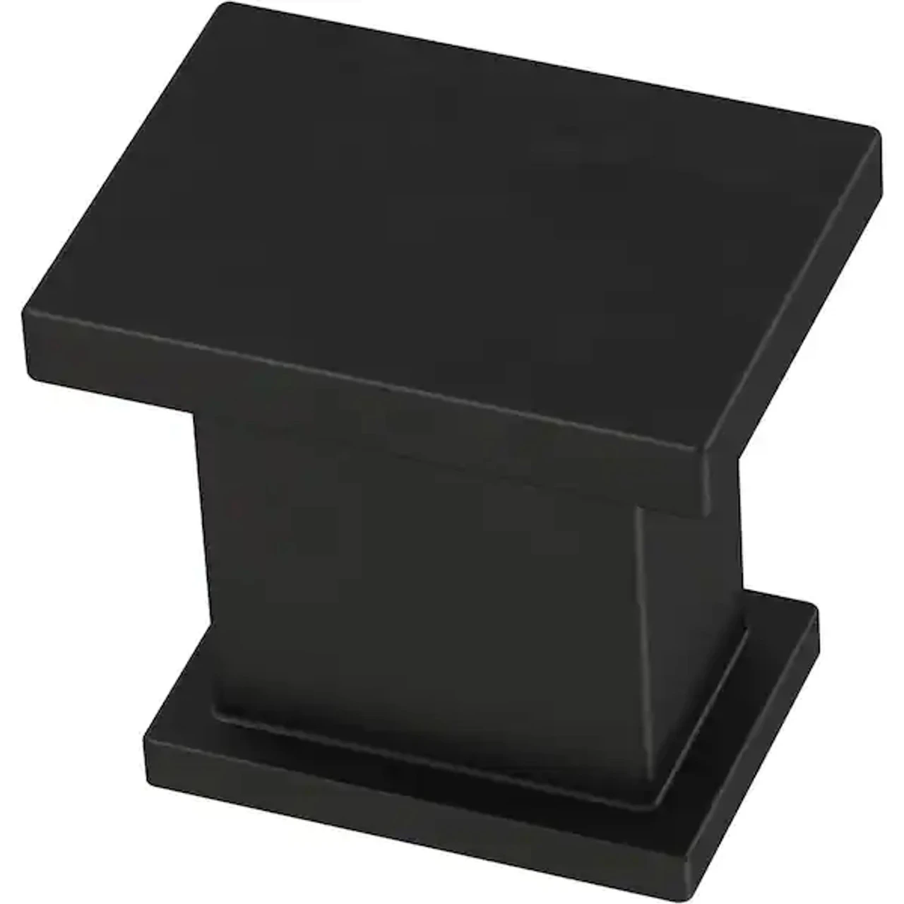 Liberty 15/16" Layered Square Knob Flat Black 1 Liberty 15/16" Layered Square Knob Flat Black