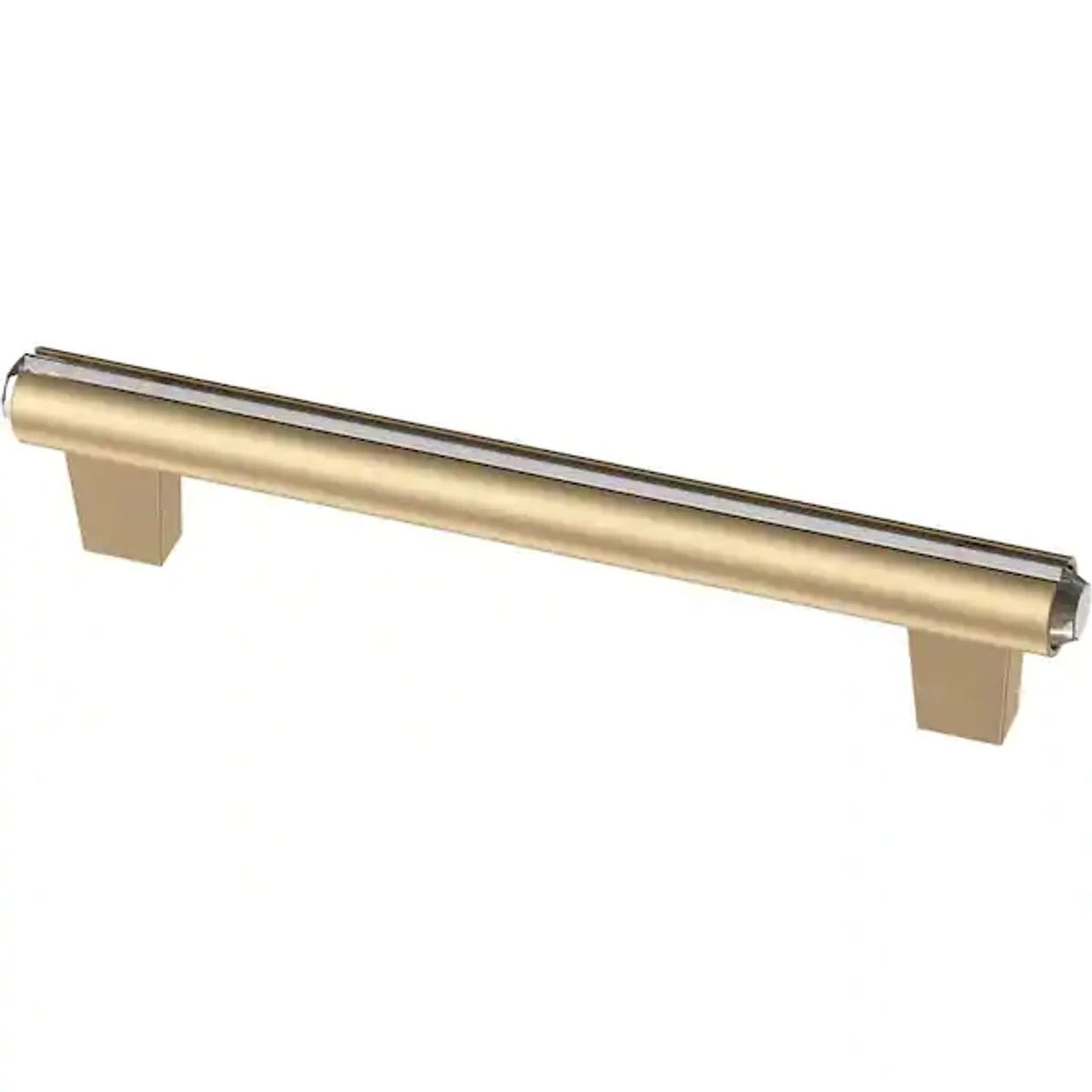 Liberty 5-1/16" Clear Acrylic Accent Bar Pull Champagne Bronze 1 Liberty 5-1/16" Clear Acrylic Accent Bar Pull Champagne Bronze