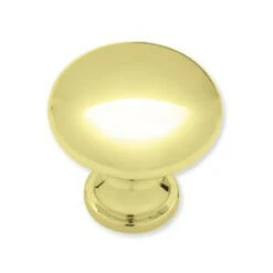 Liberty AS-IS 1-1/4" Round Knob Polished Brass