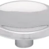 1-1/2" Concave Round Knob Chrome
